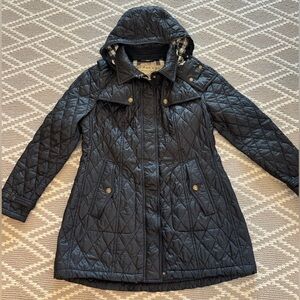 Burberry quilted hooded jacket